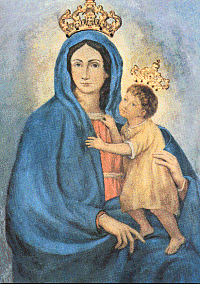 Madonna del Buoncammino - affresco