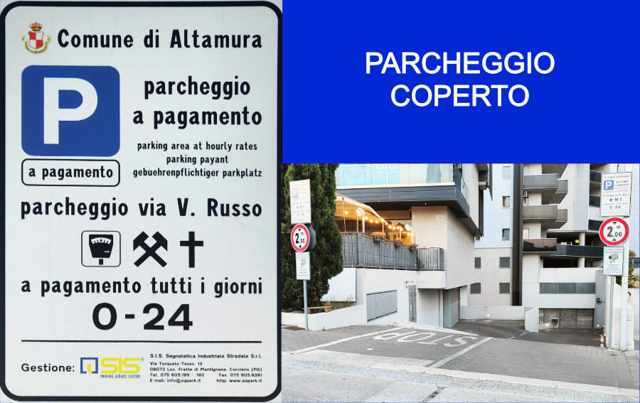 Altamura - parcheggio in via Russo