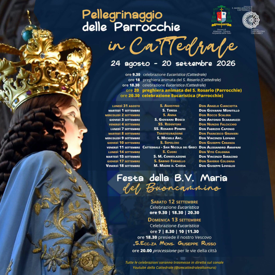 Pellegrinaggio delle Parrocchie in Cattedrale