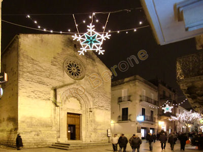 Altamura - Natale 2010 - Corso Federico II - San Nicola