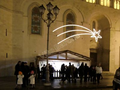 Altamura - Natale 2011 - Corso Federico II - Esterno Cattedrale