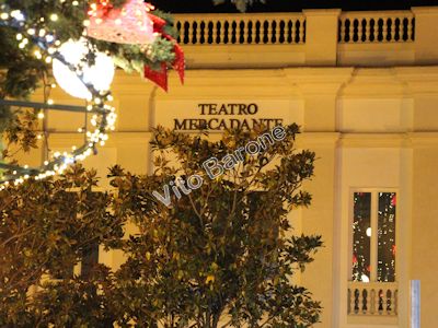 Altamura - Natale 2014 - Teatro Mercadante - particolare