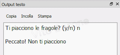 goto con risposta negativa