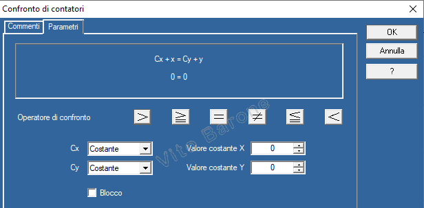 parametri di confronto