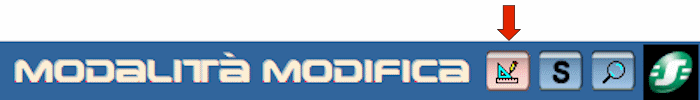 selezione modalità modifica