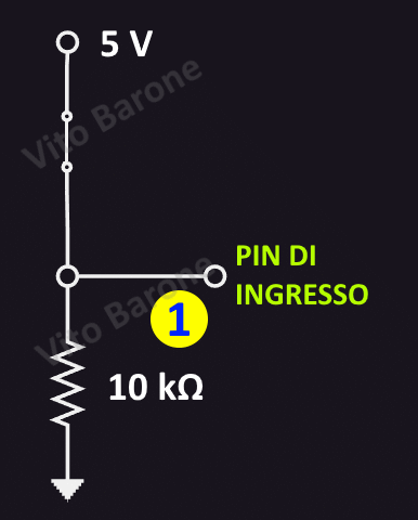 resistore di pull-down