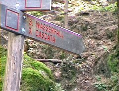 Cascate di Riva - Reinbach Wasserfalle - sentiero